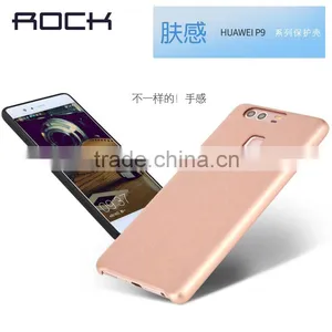 Original Rock Soft Leather Rubber Back Protective Case for Huawei P9 Touch Series PU Cover MT-5688 thumbnail-1