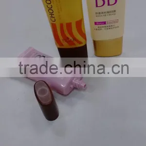 Plastic Packaging Oval Cosmetic Make up bb Cream Tube Silvery Cap thumbnail-6