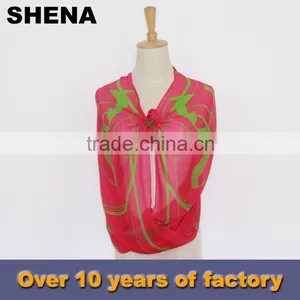 Shena Top Cheap 100 Pure Silk Scarves Importer in Japan thumbnail-1