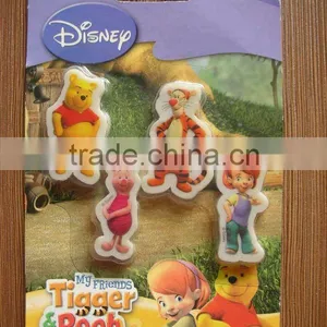 2015 4pcs Shaped Eraser Set thumbnail-1
