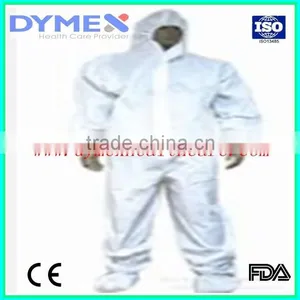 Nonwoven Disposable Nonwoven Coverall Suit With Hood and Shoecover thumbnail-2