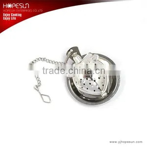 Best Sell Food Grade Frog Shape Stainless Steel Tea Strainer thumbnail-5