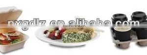 Christmas Kitchen Dinner Biodegradable Compostable Paper Tableware Disposable thumbnail-1