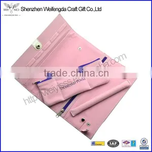 Exquisite Fashion PU Leather Jewelry Roll Wallet thumbnail-2