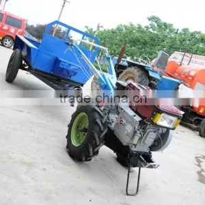 Mini Walking Tractor Trailer, Walking Tipping Back Trailer thumbnail-2