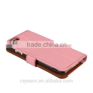 Flip Cover Leather Case Compatible With All Brands Smartphone for Apple IPhone With Button Close thumbnail-3