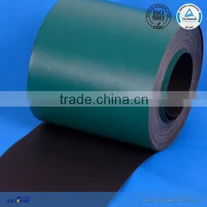 0.8mm Thickness Green and Black Flat Rubber Drive Belt thumbnail-1