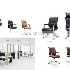 2015 Swivel Ergonomic Executive Leather Chair thumbnail-2