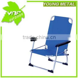 Low Seat Folding Chair With Armrest thumbnail-1
