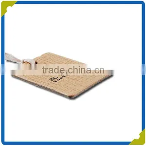 Fashion Cheap Custom Eco-friendly Kraft Paper Garment Hang Tags Template for Jeans thumbnail-6