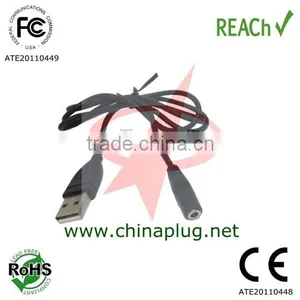 Chinese Manufacturer Exporter Supplier Usb Male to 3.5mm Male or Jack Cable thumbnail-1
