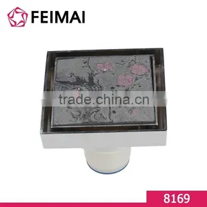 Sanitary Ware Resin Brass Shower Floor Drainer thumbnail-3