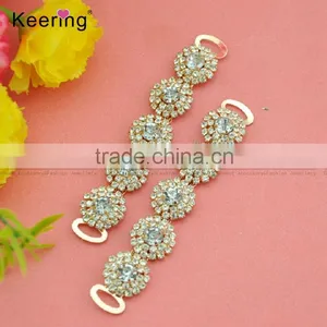 8.5cm Long High-end Market Rhinestone Bikini Connetors WCK-1340 thumbnail-3