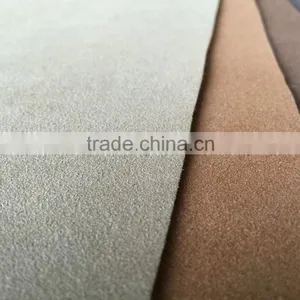 PU Double Face Flock Leather Use for Boots Making thumbnail-6