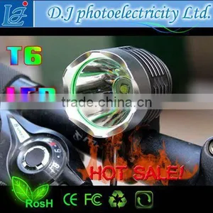 Bike Headlight LED T6 Bicycle Headlight Rechargeable Brightness thumbnail-1