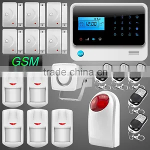 5% Off Five Voice Prompt App Controlled GSM RFID Home Security Alarm System With Wireless Flash Light Siren thumbnail-1