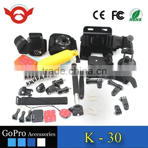 2016 NEW Customized High Quality 35 in 1 Family Kit Camera Accessories for Gopro Hero Accessories 1 2 3 4 Session thumbnail-3
