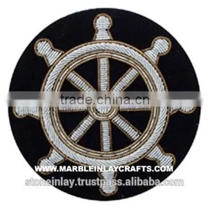 Hand Embroidered Bullion Blazer Badge thumbnail-1