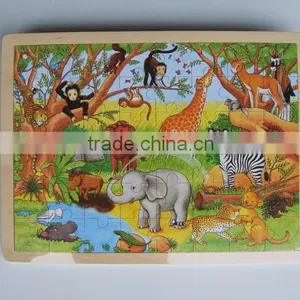 Wild Animals Jigsaw Puzzle thumbnail-1