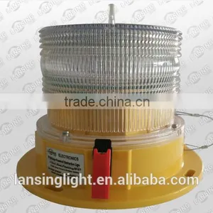 TY10S Solar Powered Aviation Obstruction Light/solar Warning Light/solar Obstruction Light thumbnail-1