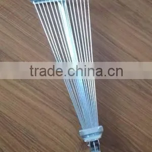 15 Teeth Steel Handle Garden Rakes thumbnail-2