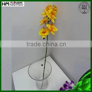 China Fabric Orchid Flower Fabric Flowers Making thumbnail-2