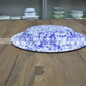9088 Big Deep Plate With Speckle thumbnail-2