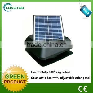 Whole House Fan Solar Attic Fan Solar Powered Gable Fan thumbnail-3