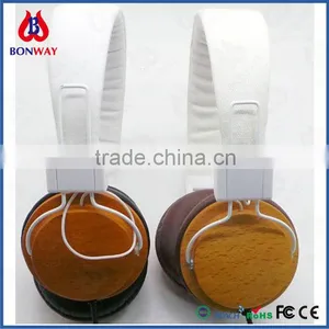 Hot Selling Top Quality DJ Wood Headphone for Computer thumbnail-4