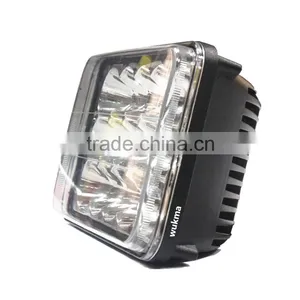 LED WM-1245D 4''x6'' 45W LED Headlamp Replacement 12V 24V Car Truck thumbnail-2