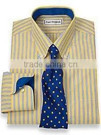 Mens Latest Long Sleeve Purple Plaids Shirt Brushed Fancy Casual Shirt thumbnail-3