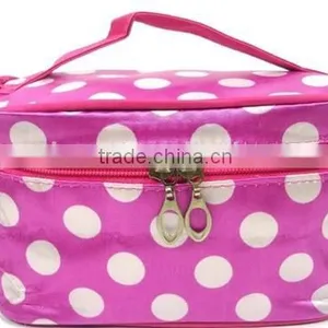 Personalised Spotty Cosmetic Bag,fashion Contents Cosmetic Bag thumbnail-2