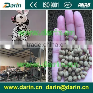 DARIN Brand Industrial Extruder Production Line for Pet Food thumbnail-1