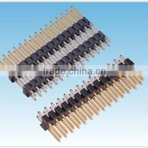 2.54mm Pitch Pin Header Dual Row Straight Dip Type thumbnail-1