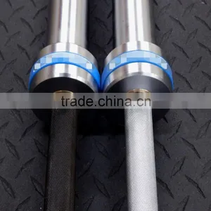 Weight Lifting Bar,Olympic Barbell,ROCKET BAR (MEN): BLACK ZINC thumbnail-5