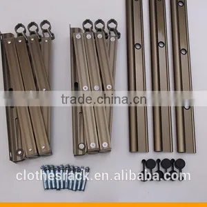 Ceiling Mounted Clothes Drying Rack With Oxidation Acid Polishing Surface Treatment thumbnail-6