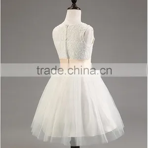 Lastest Wholesale Elegant Girls Chiffon Party Hand Embroidery Dresses TR-WS31 thumbnail-2