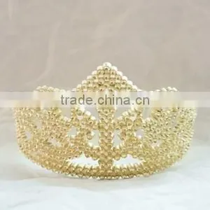 9cm Highx12cm Diameter Metallic Plastic Tiaras Angel Tiaras and Crowns thumbnail-4