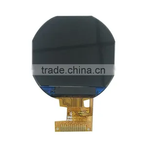 1.22" Inch 240x204 Dots Round TFT IPS LCD Panel SPI Interface 13pins thumbnail-2