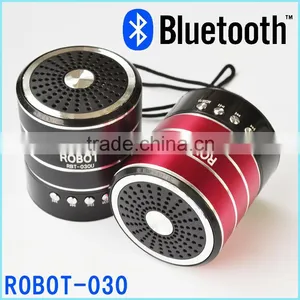 Robot-030u Portable Bluetooth Speaker,,mini TF Card Speaker,with USB Dicsks,fm Radio,speaker Bluetooth thumbnail-1