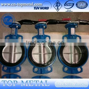 High Quality Ductile Iron Wafer Butterfly Valves thumbnail-3