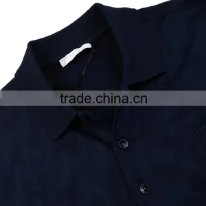 Wholesale China Effulgal New Design Polo Shirts Mens Pure Cotton Quick Dry Moisture Transfer Polo Shirts thumbnail-3