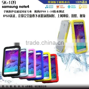 Waterproof Sealed Underwater Diving Clear Case Cover For Samsung Galaxy Note 4 thumbnail-3
