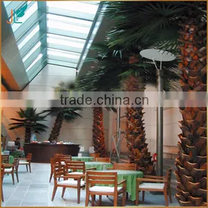 Indoor Preserved Washingtonia Palm Tree Fake Tropical Big Palm Tree thumbnail-2
