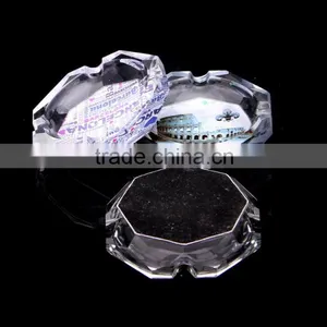 New Style Portable Crystal Glass Ashtray thumbnail-4