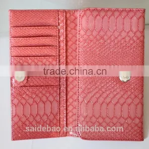 Elegant Gloss ou Leather Ladies Long Purse,best Selling Christmas Gift thumbnail-2