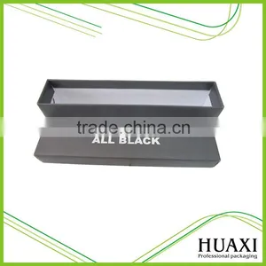 Long Rectangle Black Cardboard Box for Eyeglasses thumbnail-1