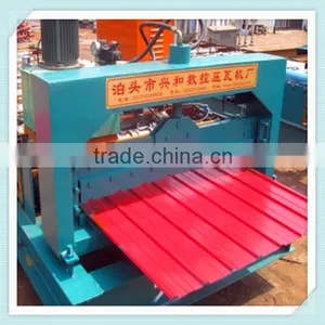 910 Trapezoidal Metal Sheet Roof Roll Forming Machine thumbnail-4