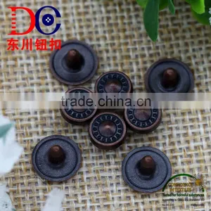 Fashion High Quality Metal Plating Nickel Free Lead Free Jeans Button and Rivets thumbnail-1