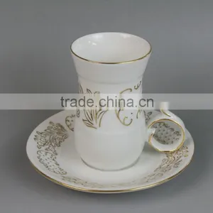 Drinkware Home Decor Coffee Cup, 120ml Ceramic Kawa Cup for Dogadan thumbnail-4